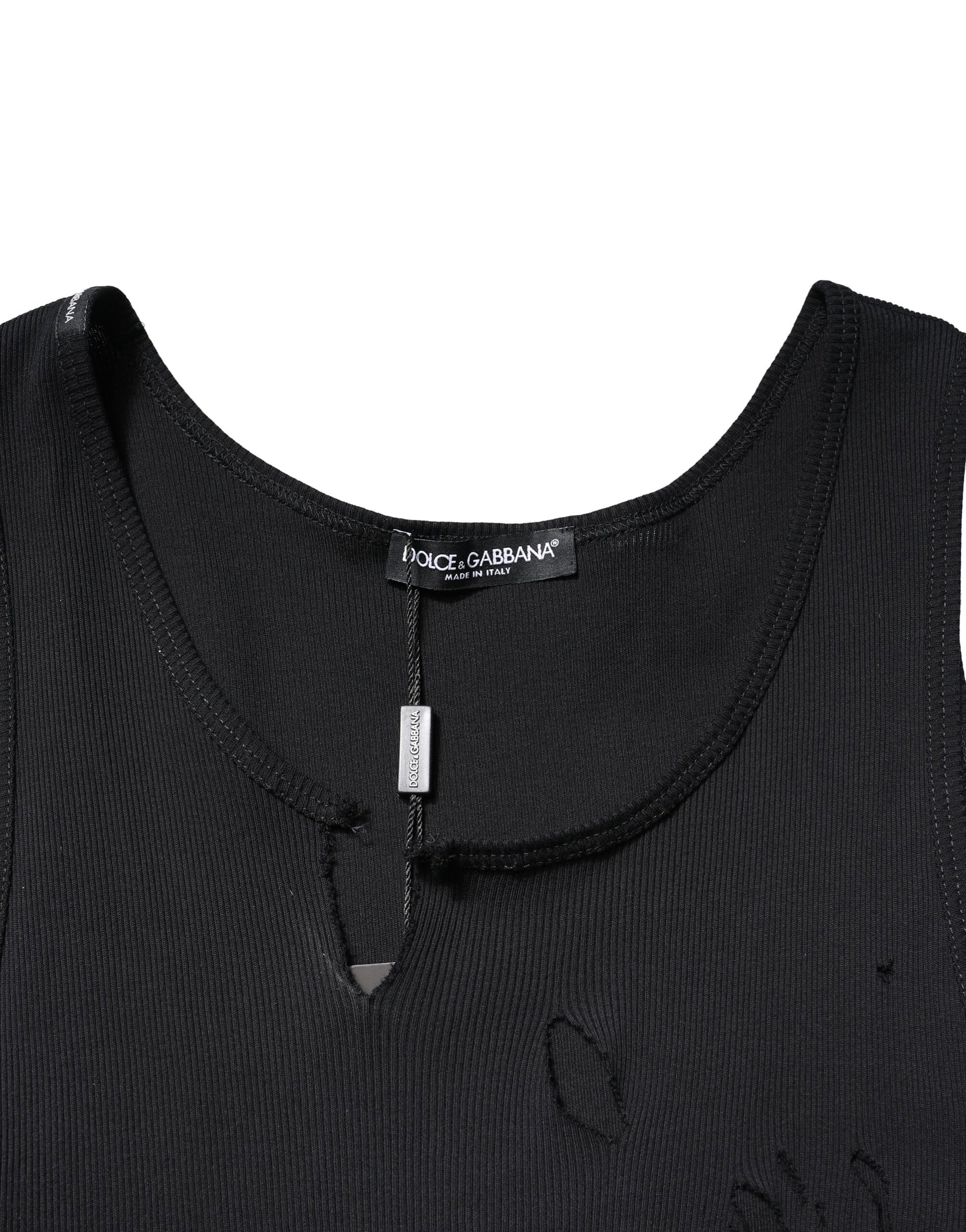 Black knit sweater with zipper