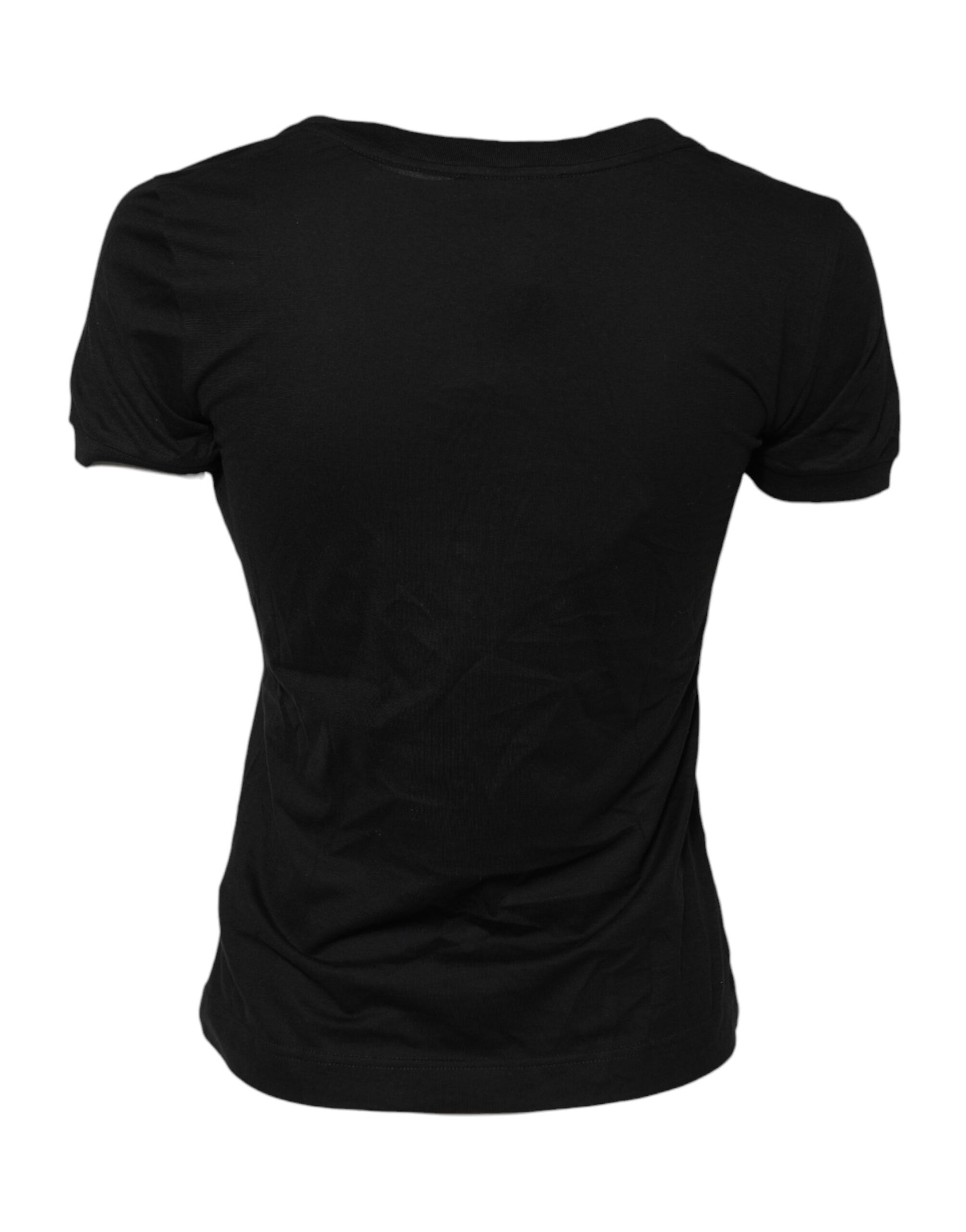 Black short sleeve shirt on mannequin