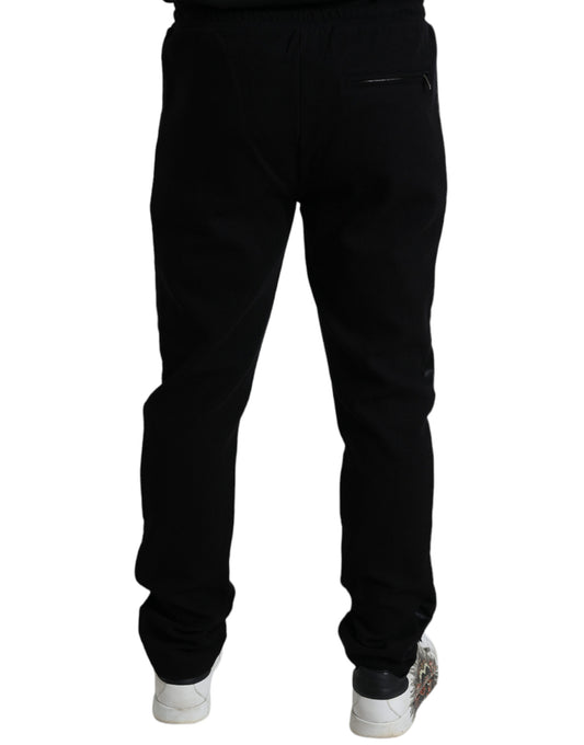 Pair of black sweatpants