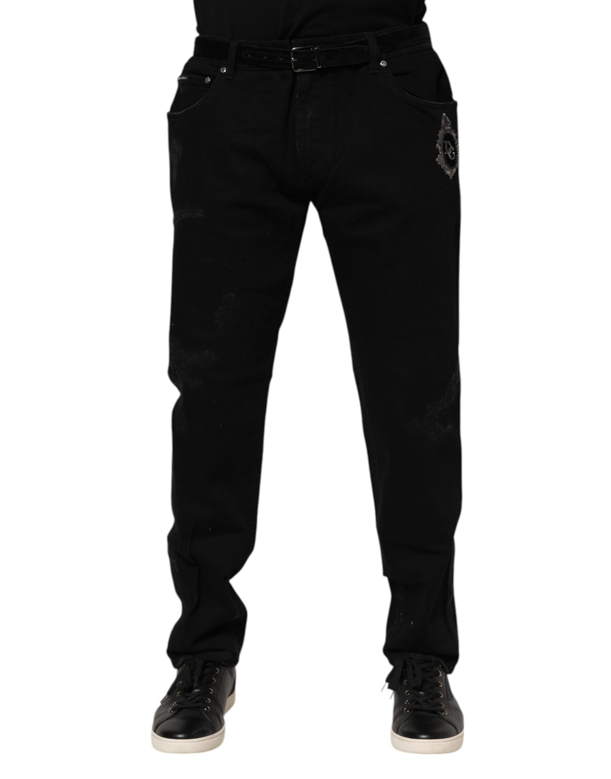 Black pants on a mannequin