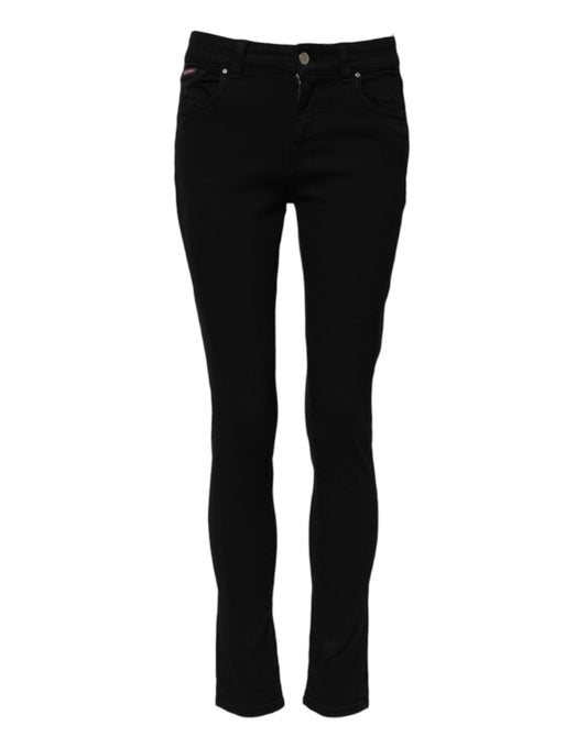 Pair of black skinny jeans