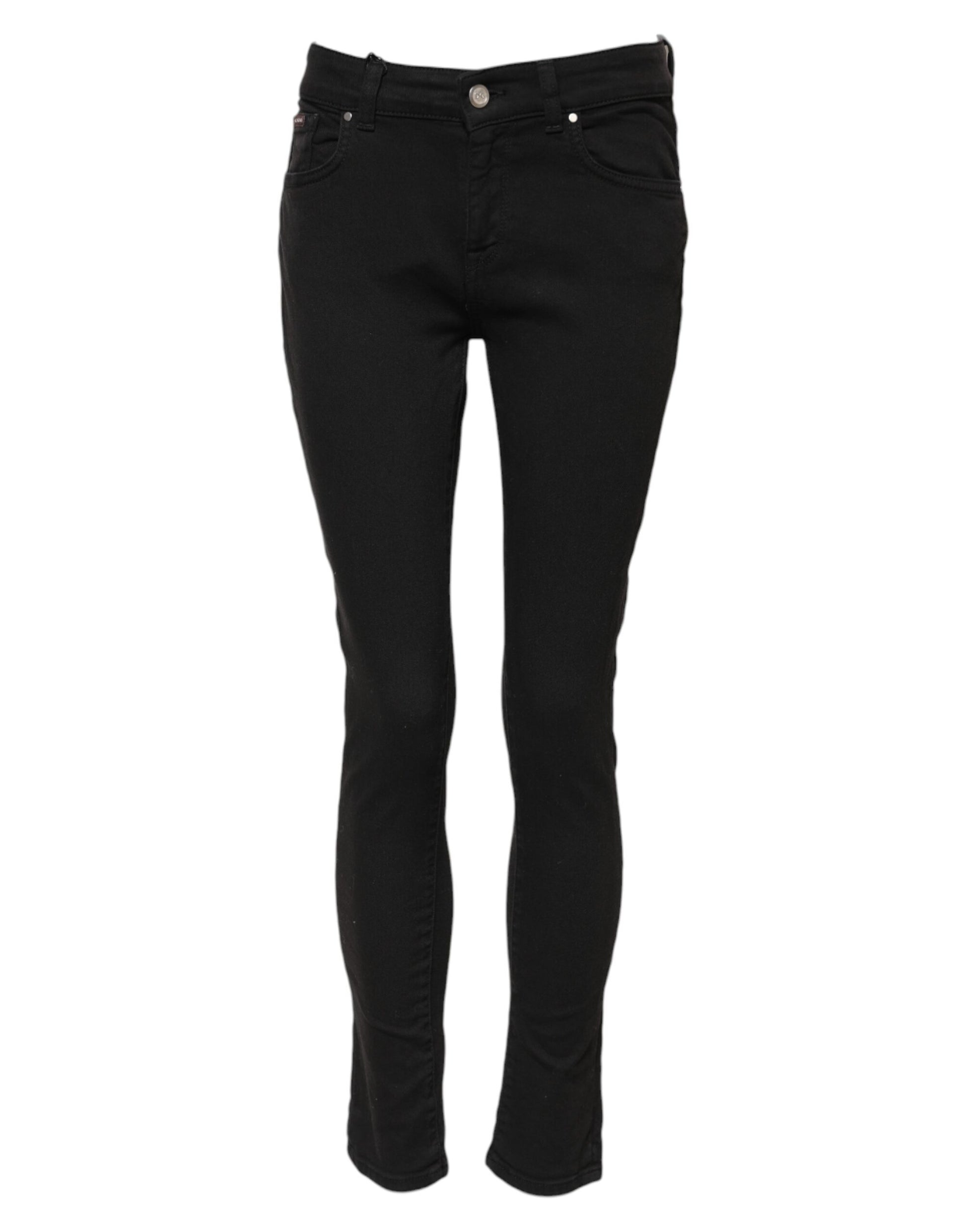 Pair of black skinny jeans