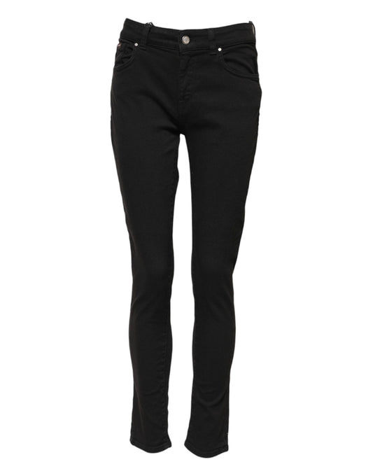 Pair of black jeans on a mannequin