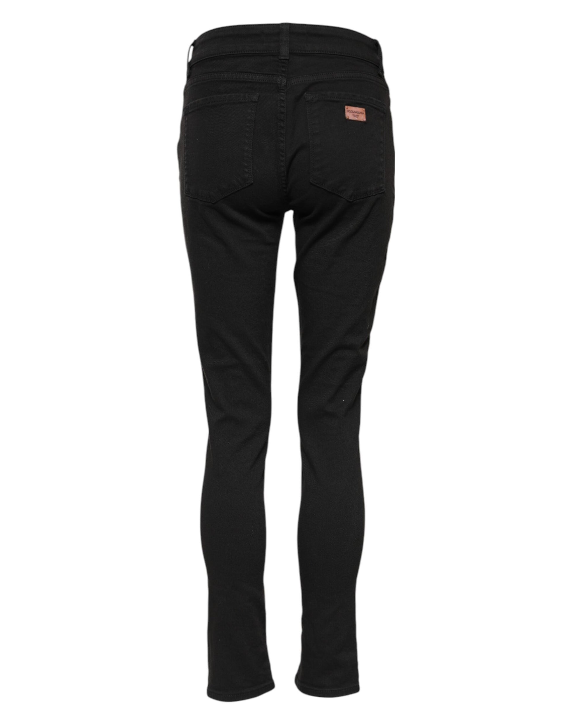 Pair of black jeans on a mannequin