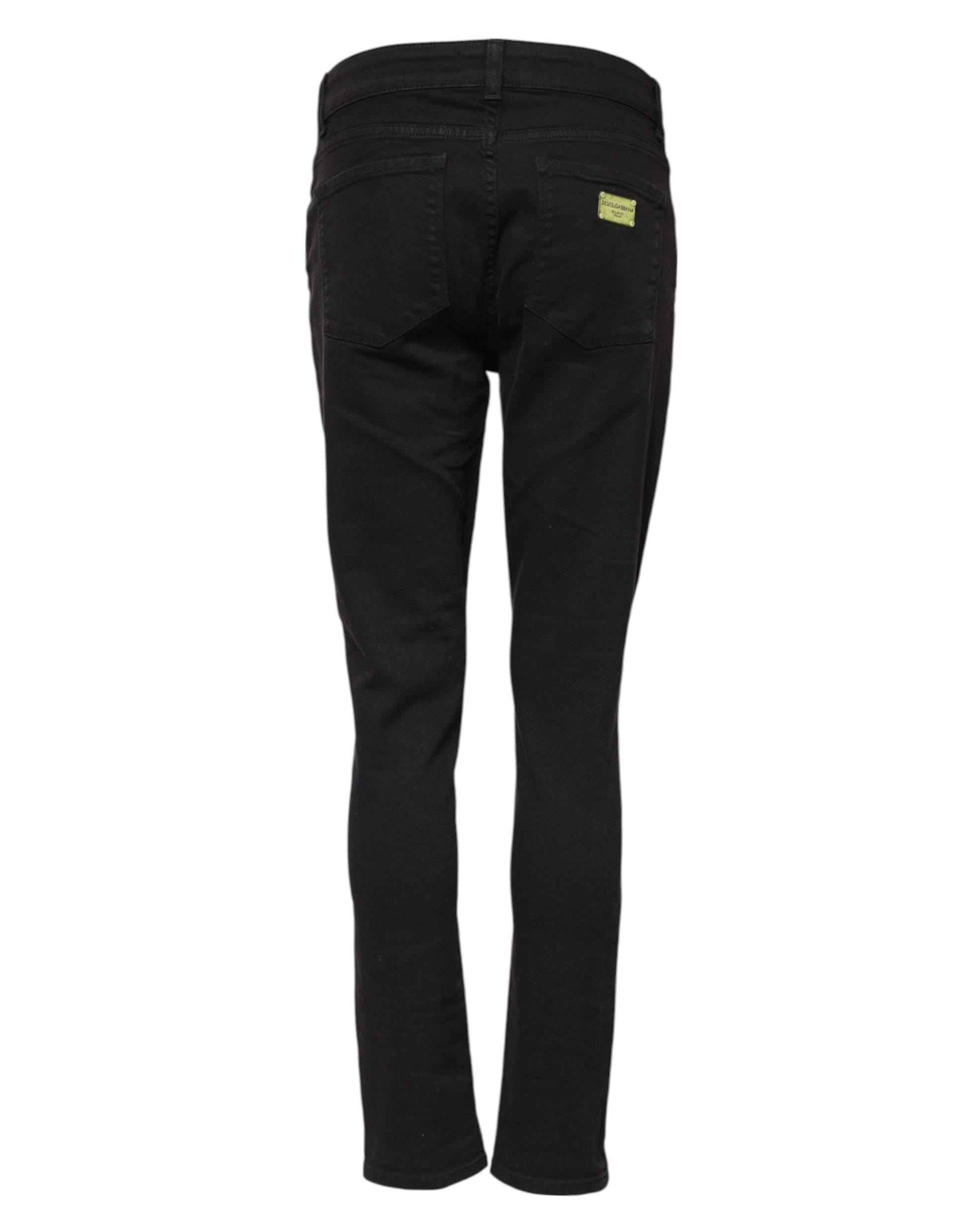 Pair of black jeans on a mannequin