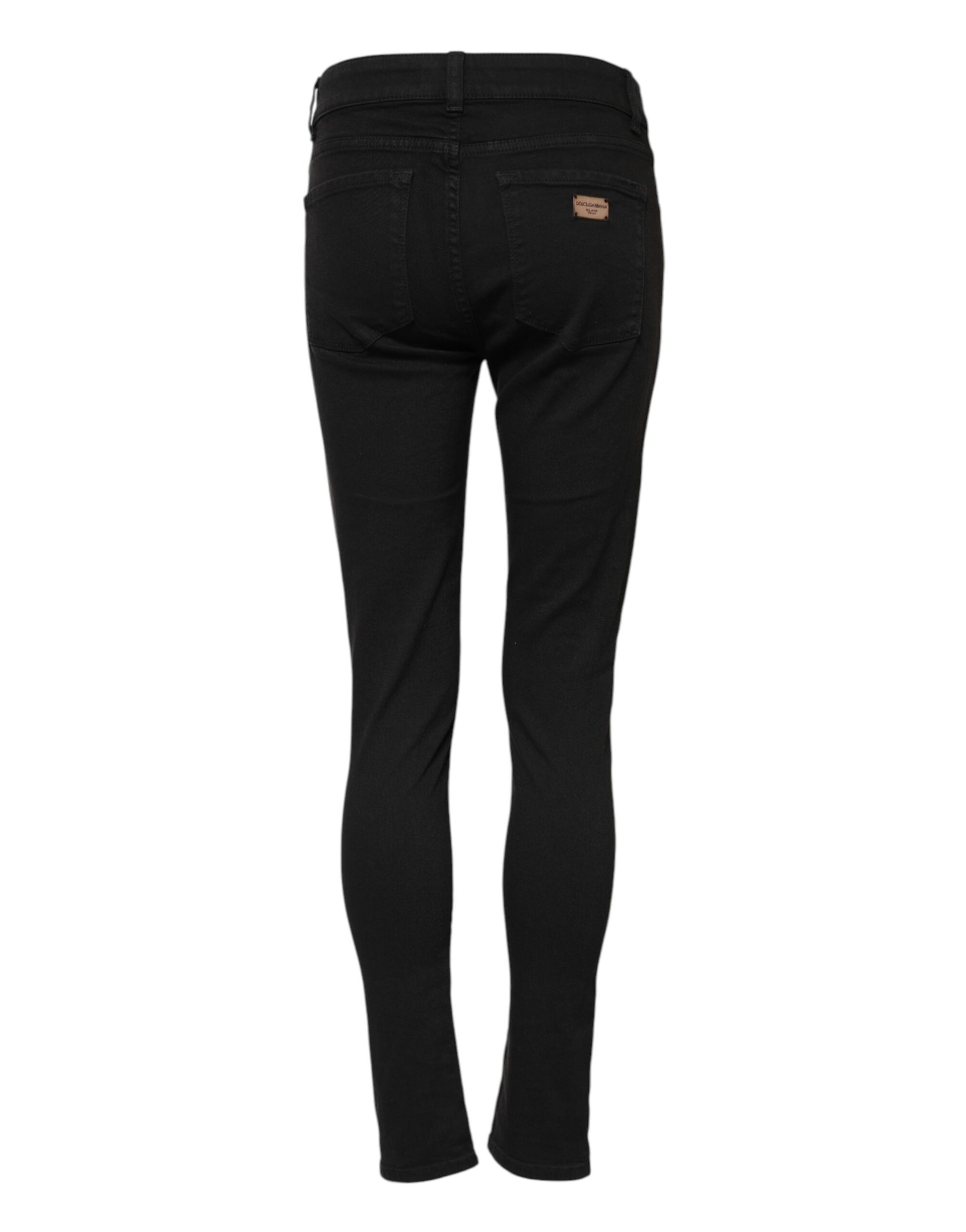 Pair of black jeans on a mannequin
