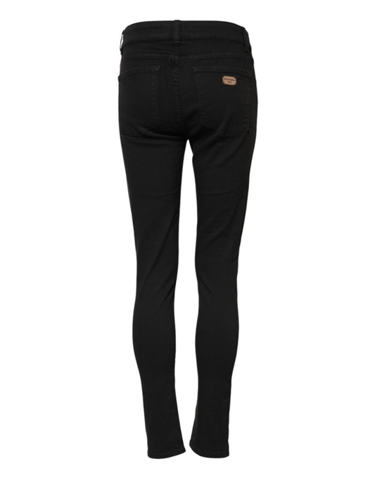 Pair of black jeans on a mannequin