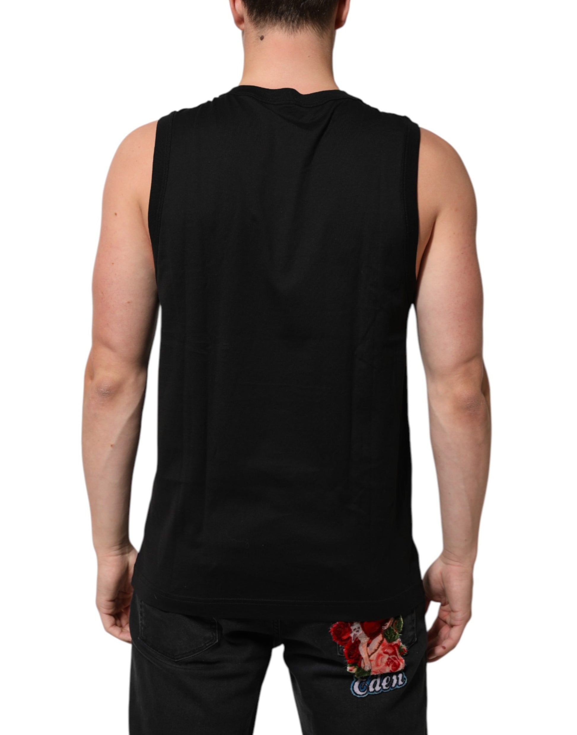 Black tank top on mannequin