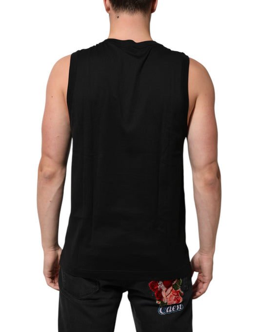 Black tank top on mannequin