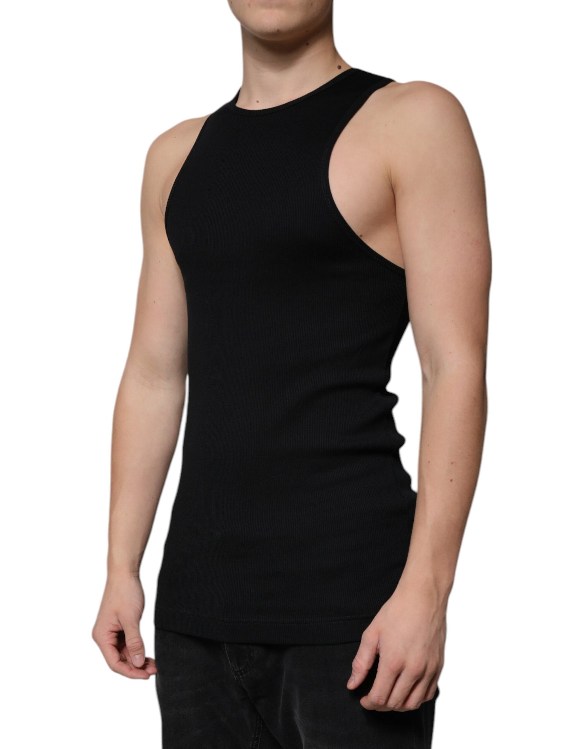 Black tank top on mannequin