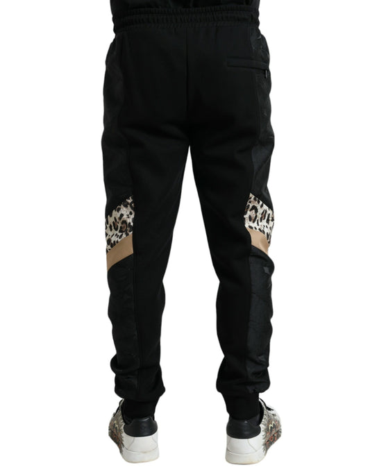 Pair of black pants with zippered pockets on legs