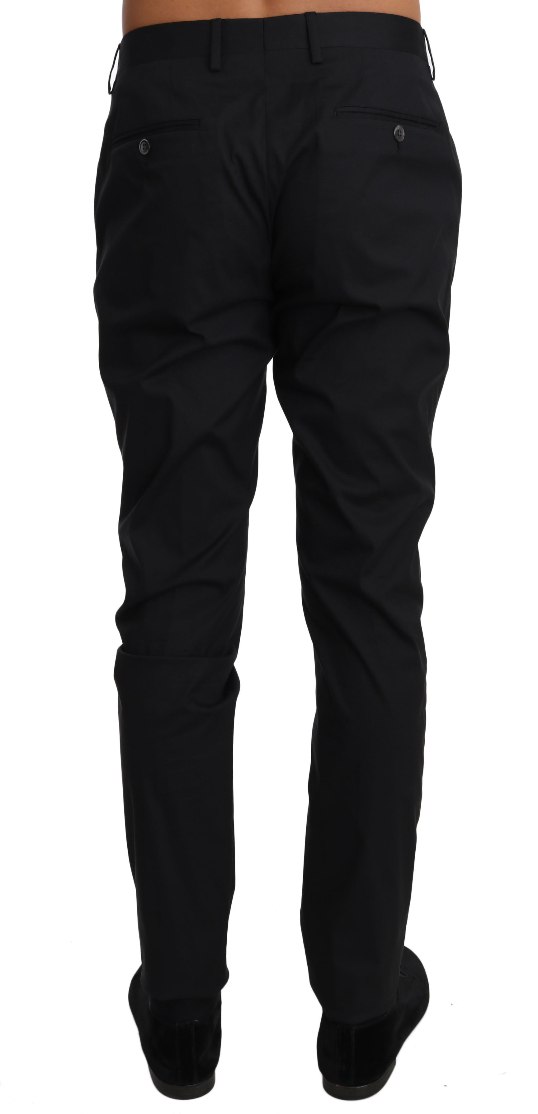 Pair of black pants on a mannequin