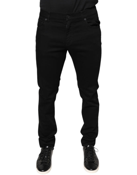 Pair of black jeans on a mannequin