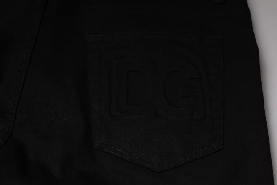 Black jacket with embroidered logo on front