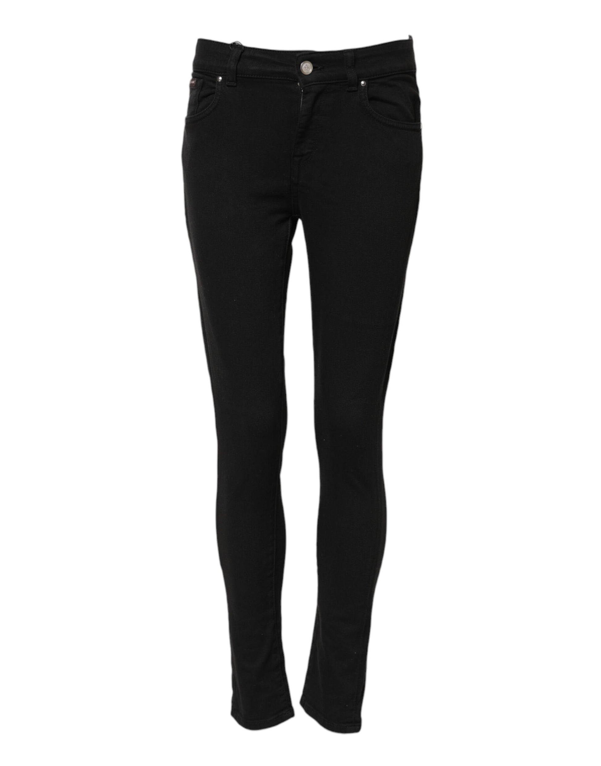 Pair of black skinny jeans