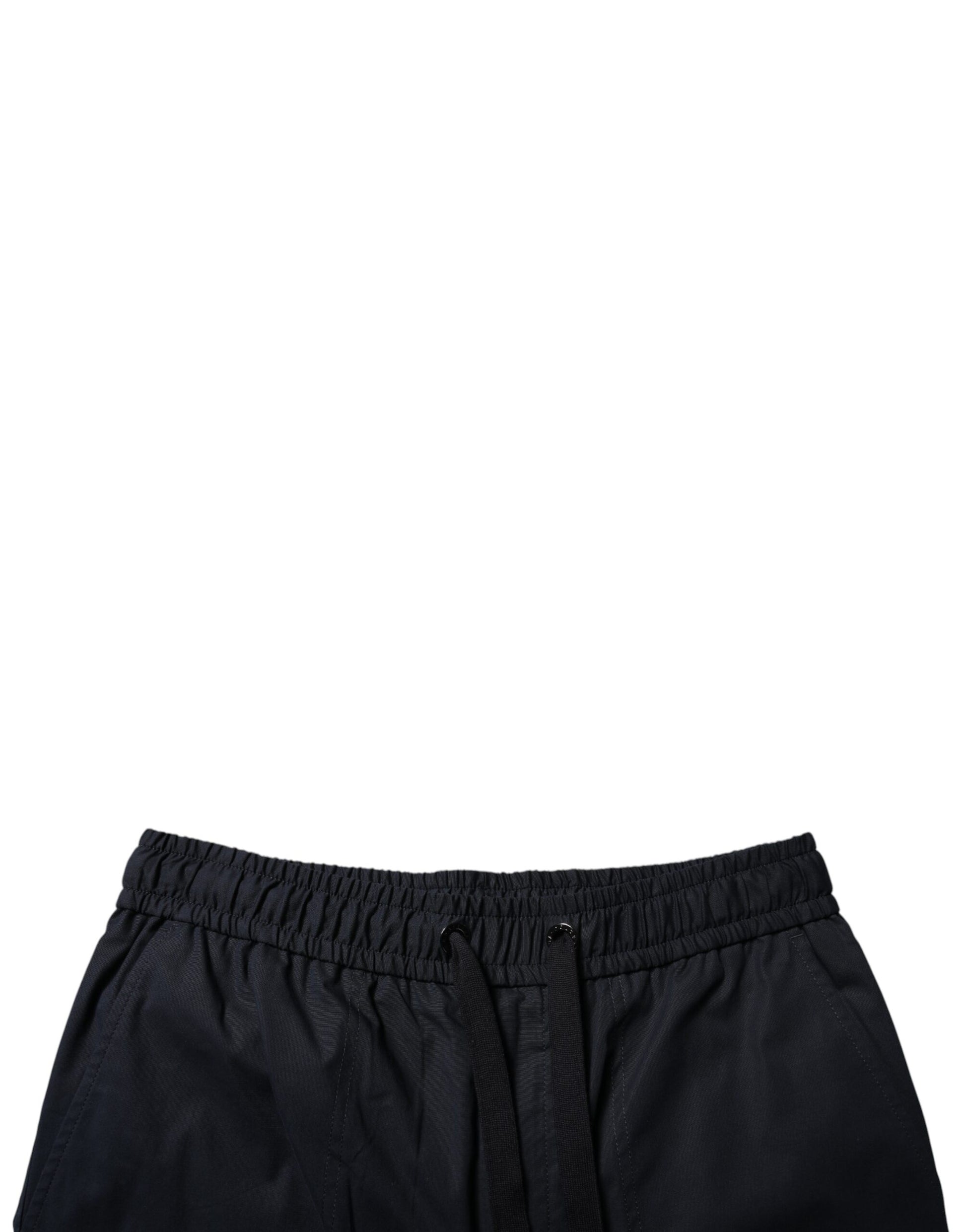 Black shorts with white stripe on side