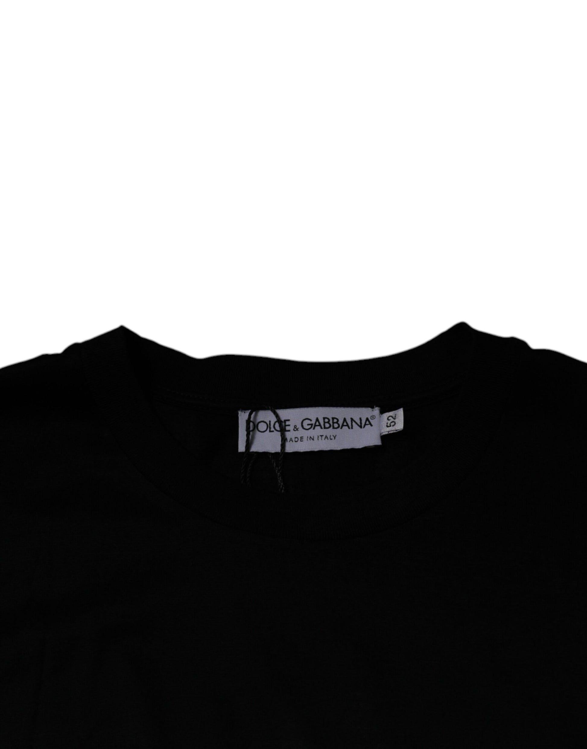 Black t-shirt on hanger