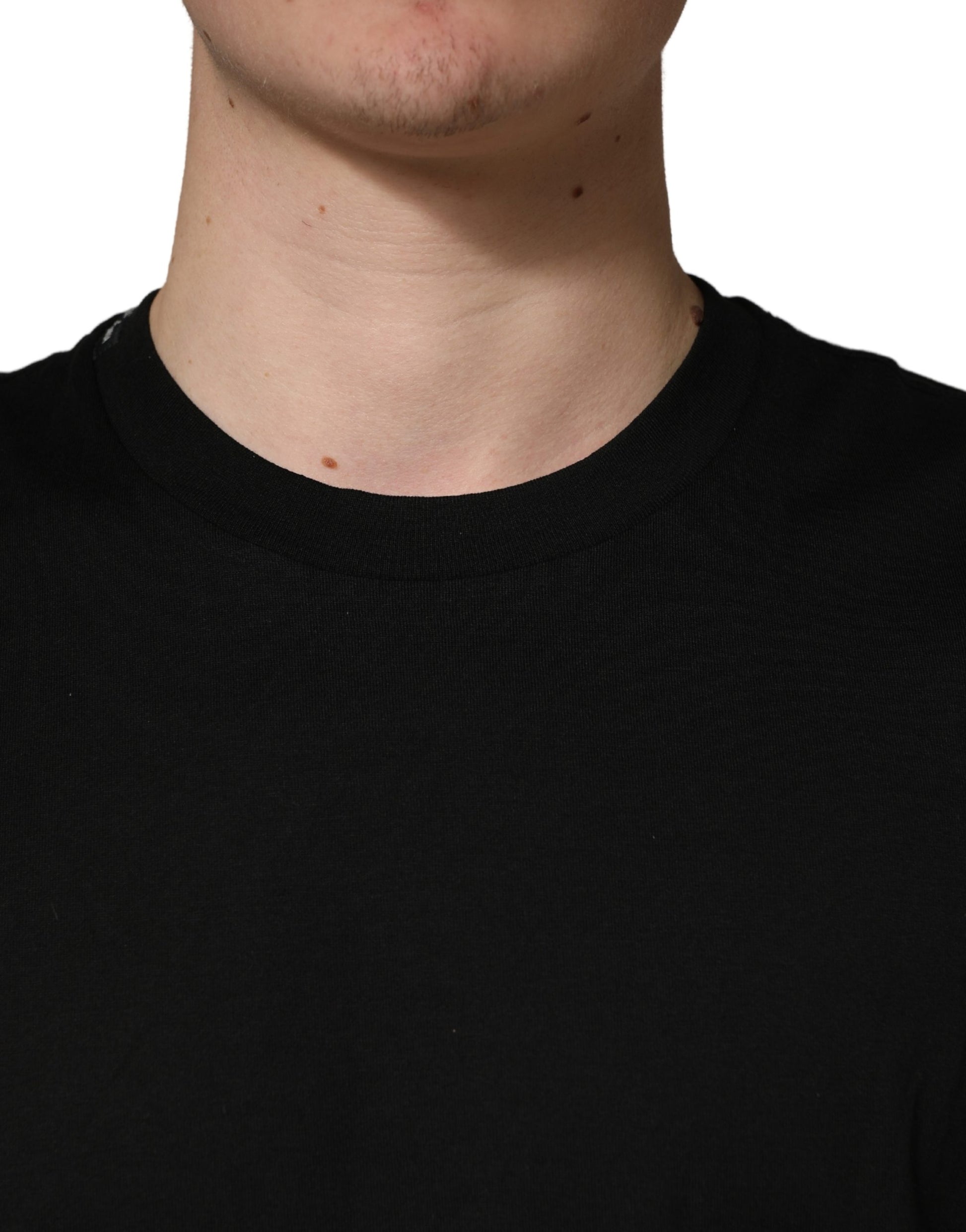 Man wearing black shirt