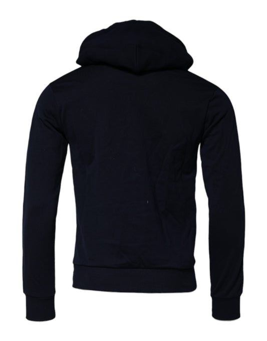 Navy blue hoodie with pockets