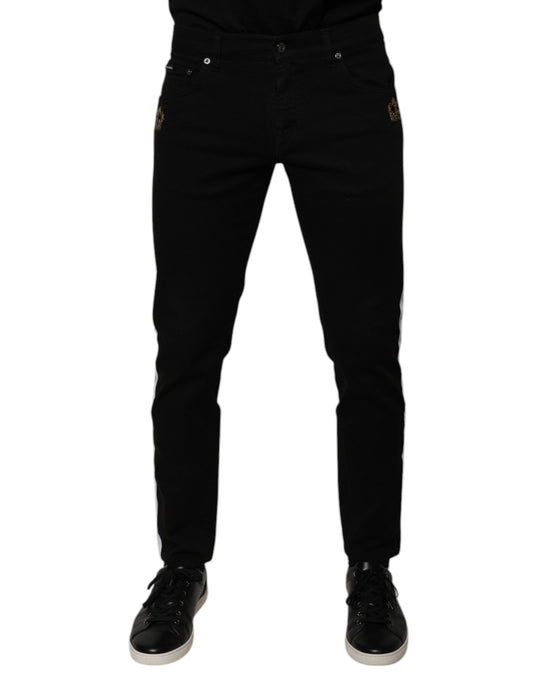 Pair of black jeans on a mannequin