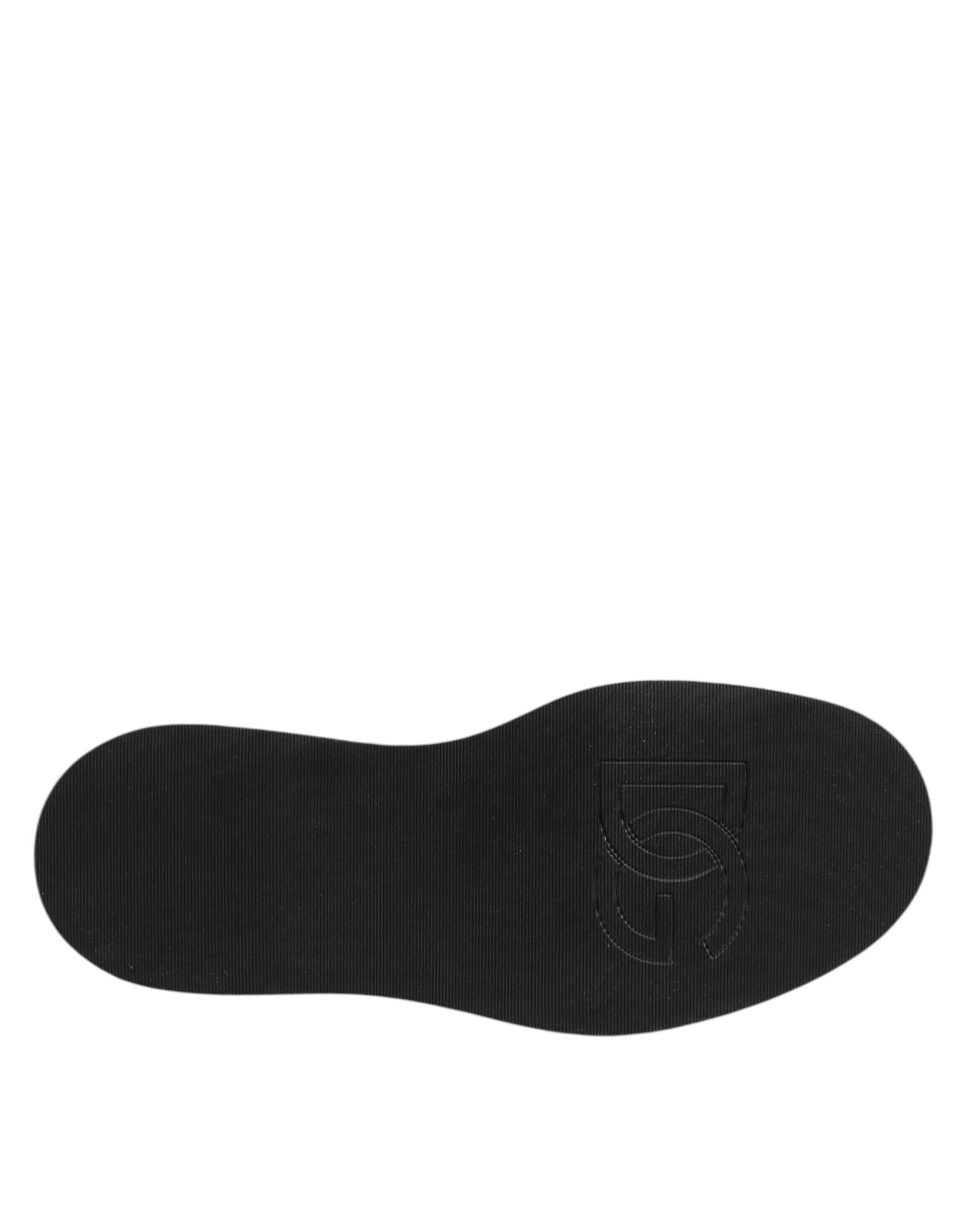 Black shoe on white background