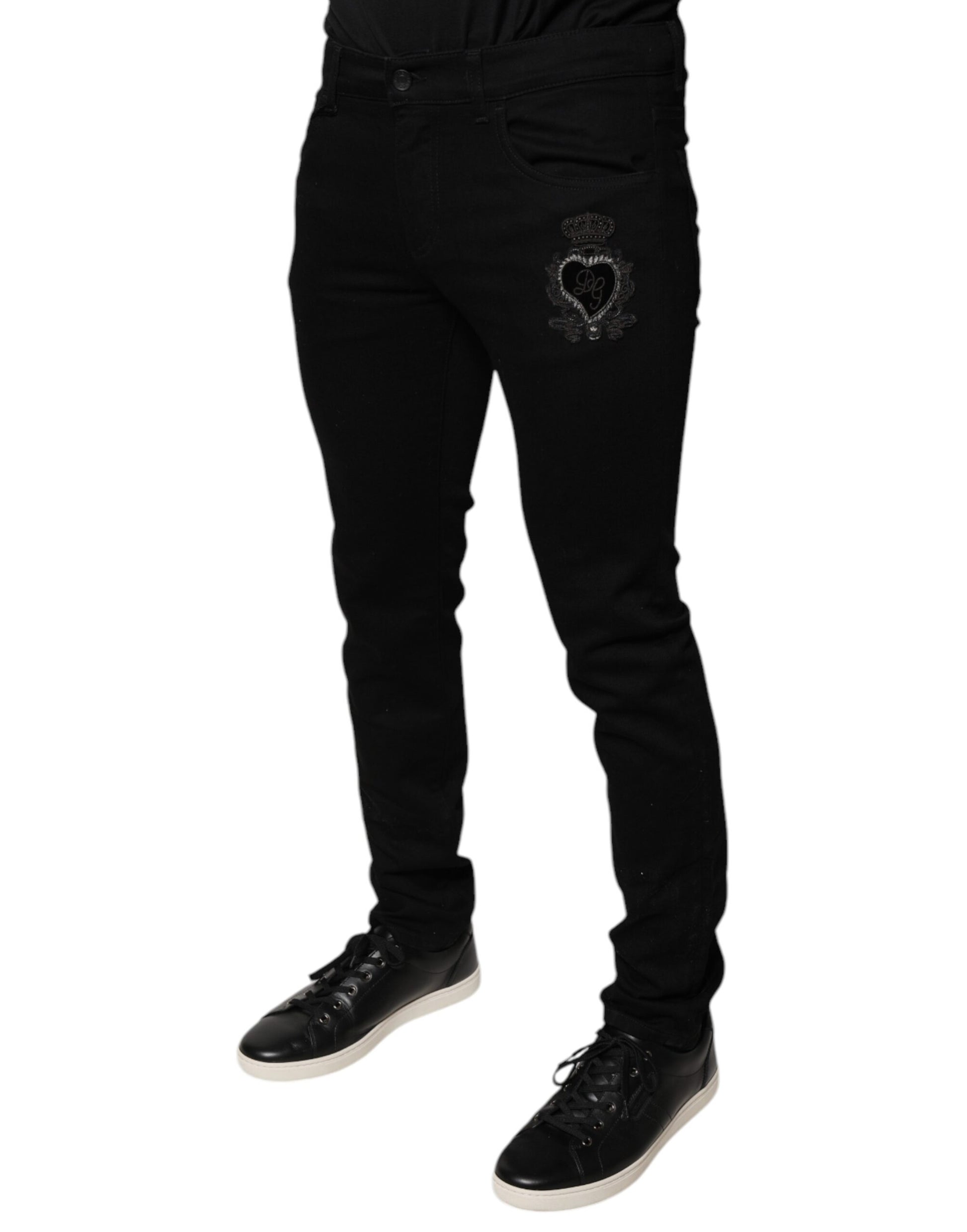 Black pants on a man