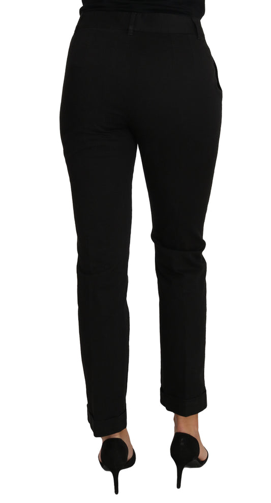 Pair of black pants on a mannequin