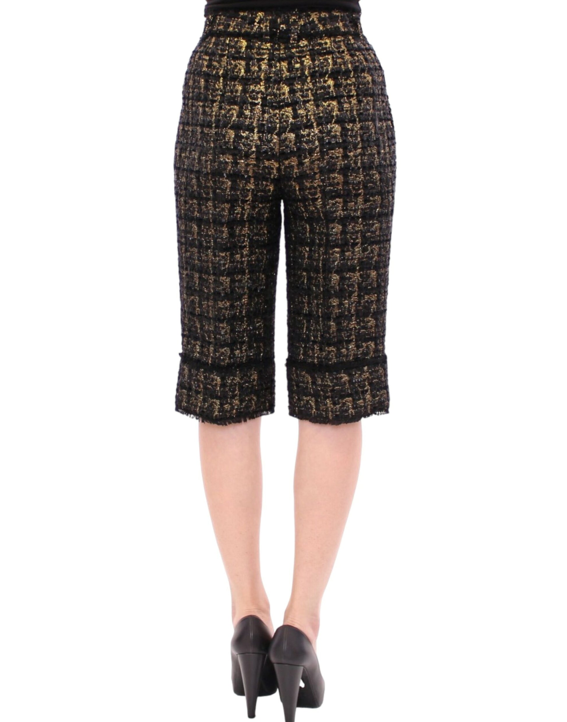 Pair of gold sequined trousers
