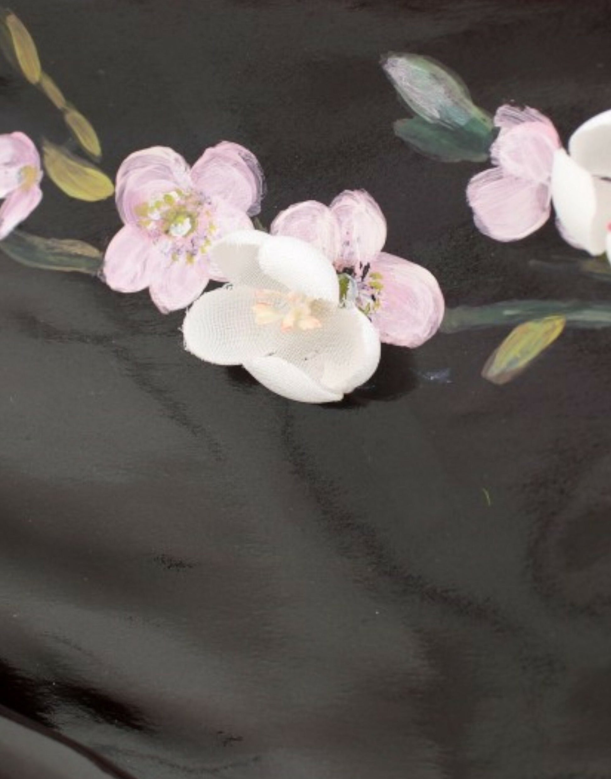 Floral pattern on fabric