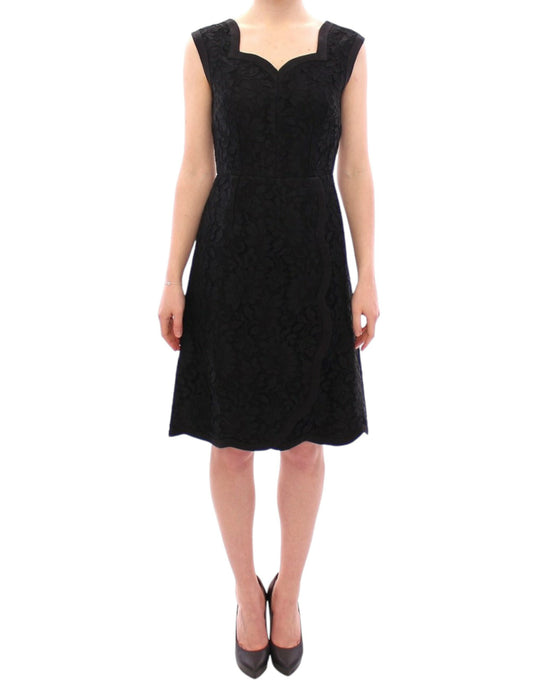 Black dress on a mannequin