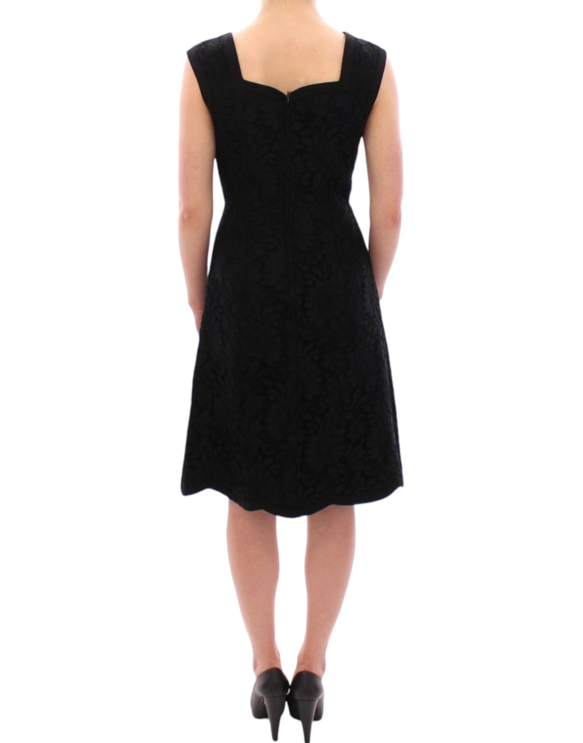 Black dress on a mannequin