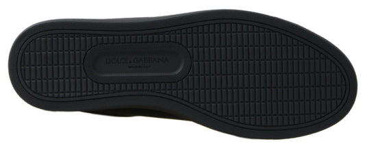 Pair of black athletic shoes