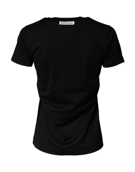 Black t-shirt on hanger