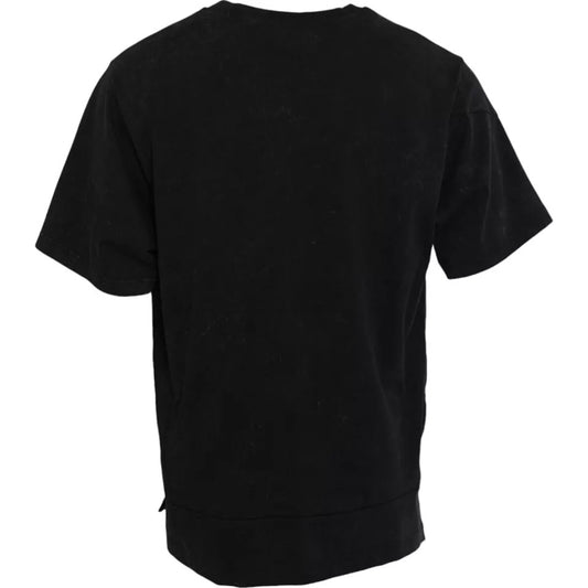 Black velvet shirt on hanger