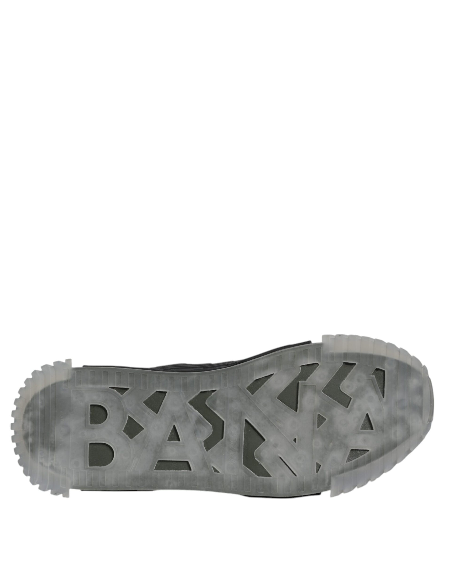 Shoe with a stylized letter "B" on the side