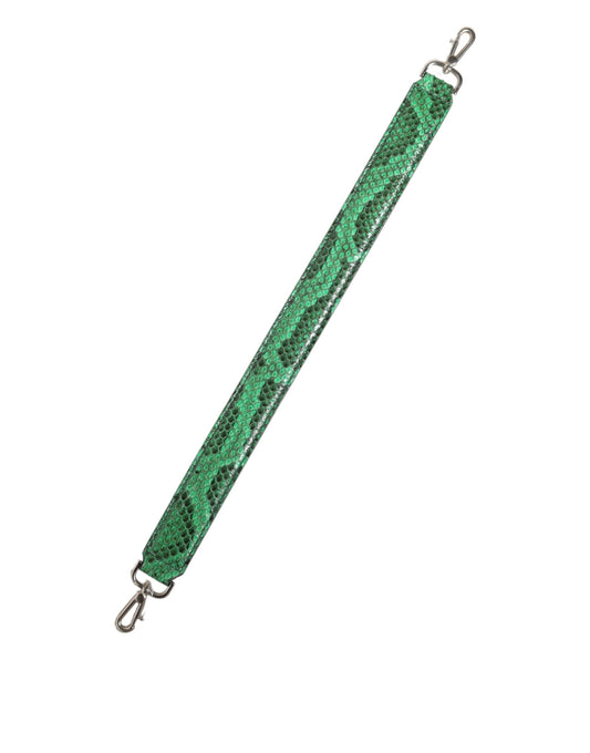 Green beaded bracelet on a silver chain
