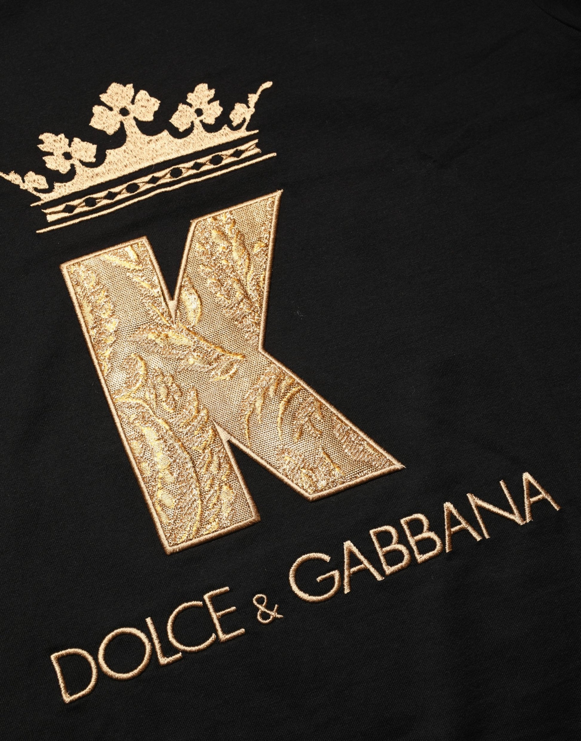 Black jacket with gold lettering