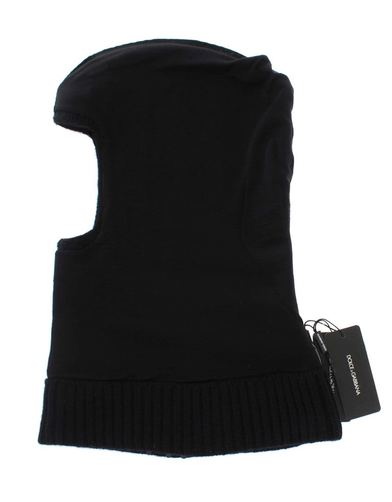 Black sleeveless top with ribbed trim