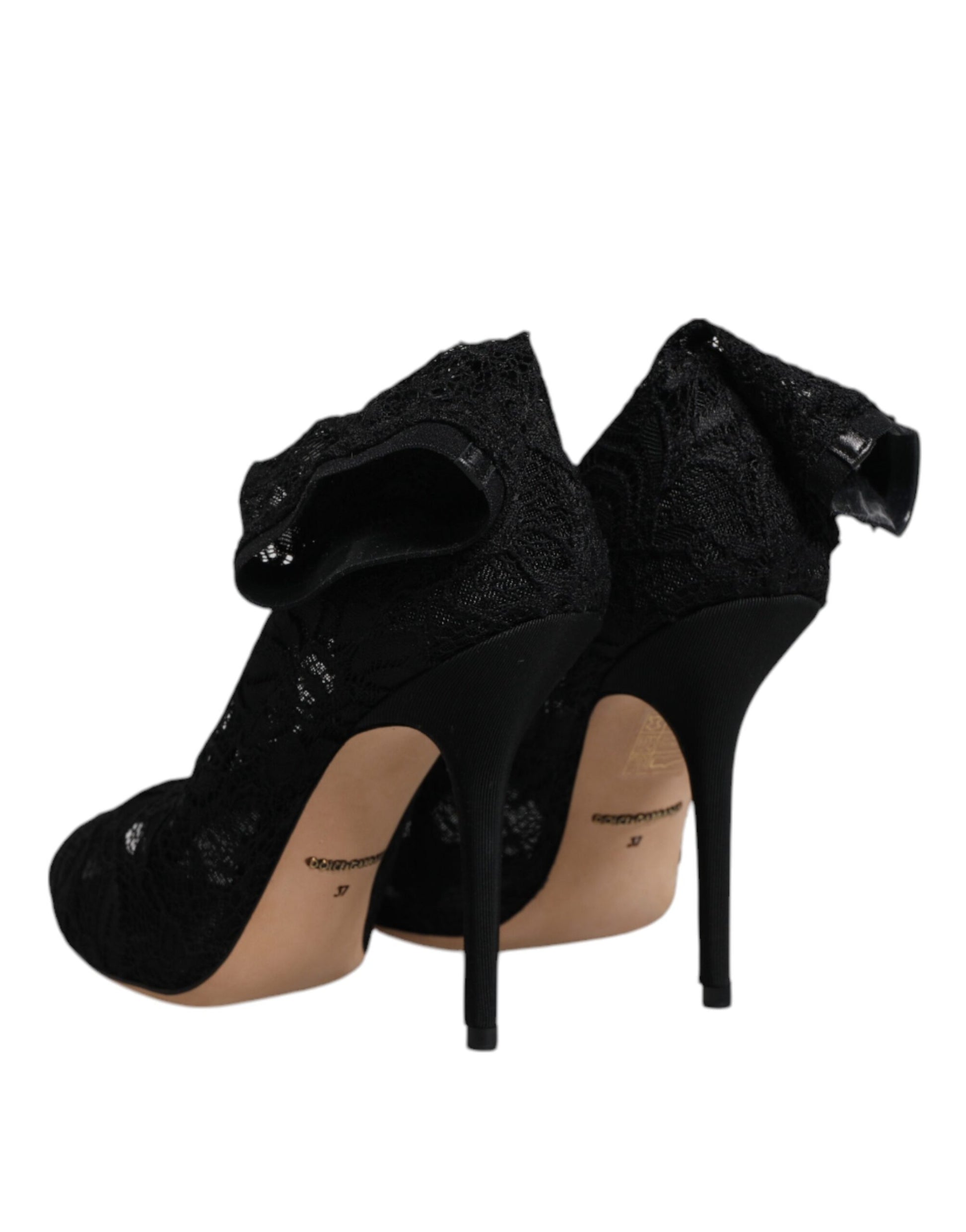 High heel shoes with glittery fabric and straps