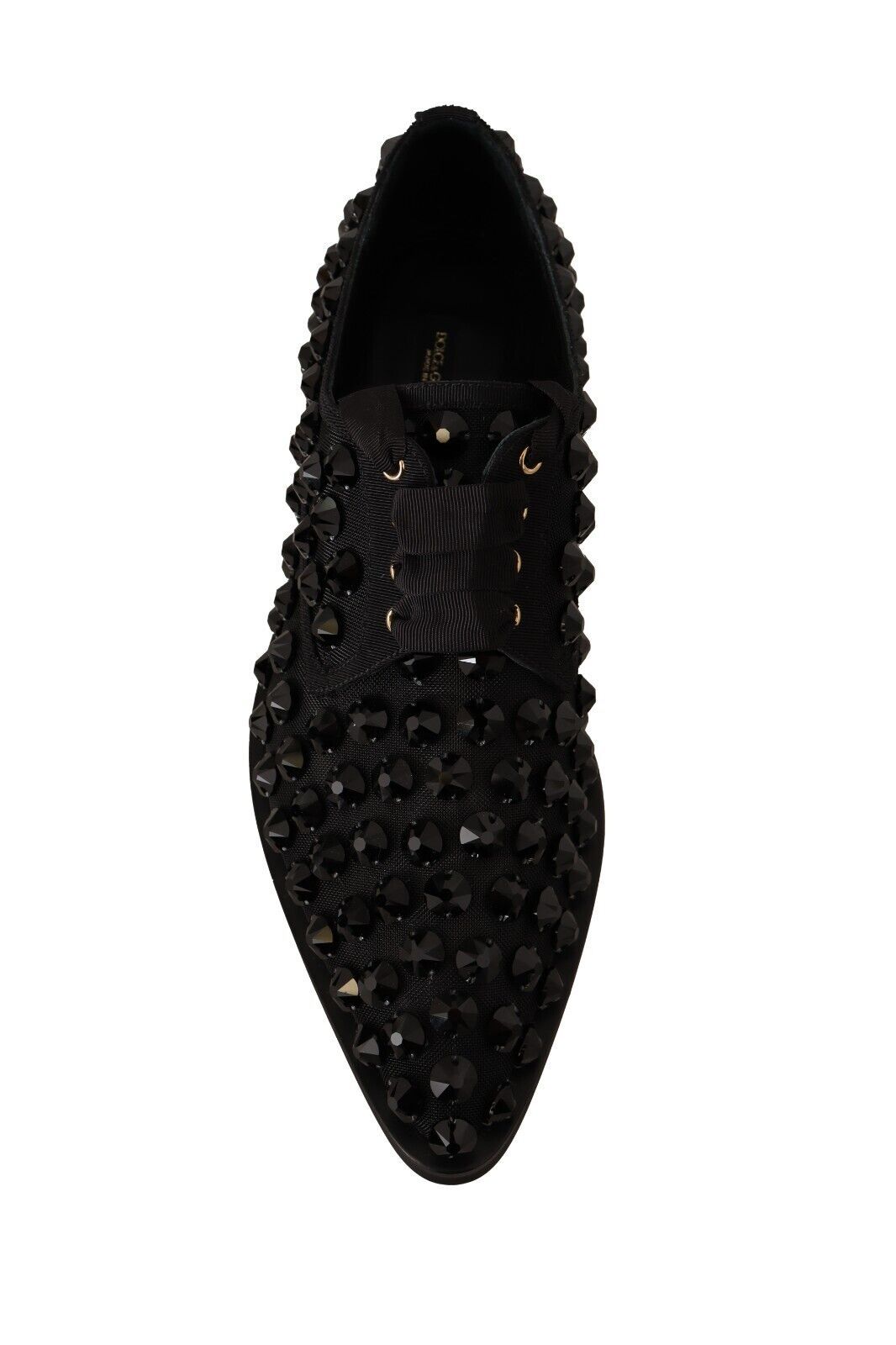 Black sequined embellished shoe