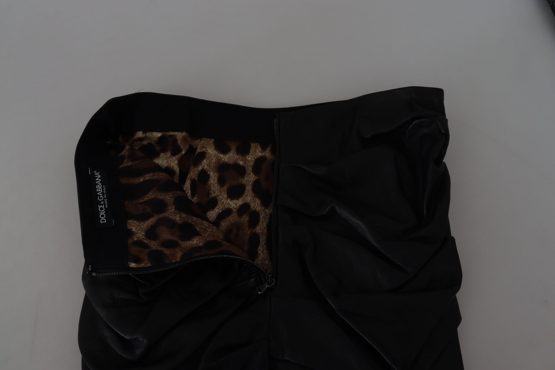 Leopard print pajama bottoms