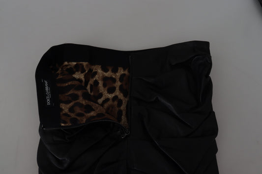 Leopard print pajama bottoms