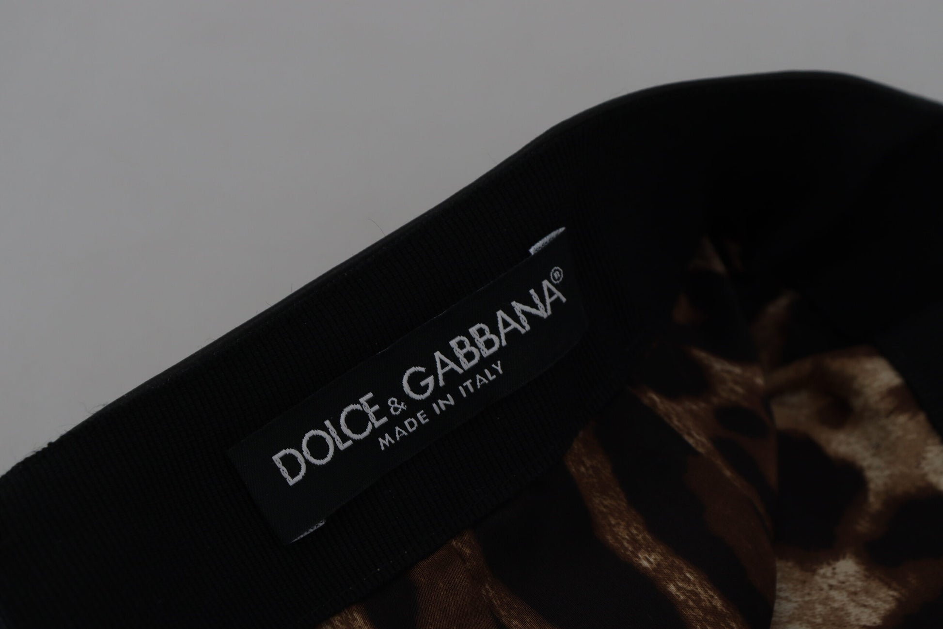Tag on a garment reading "Dolce & Gabbana"