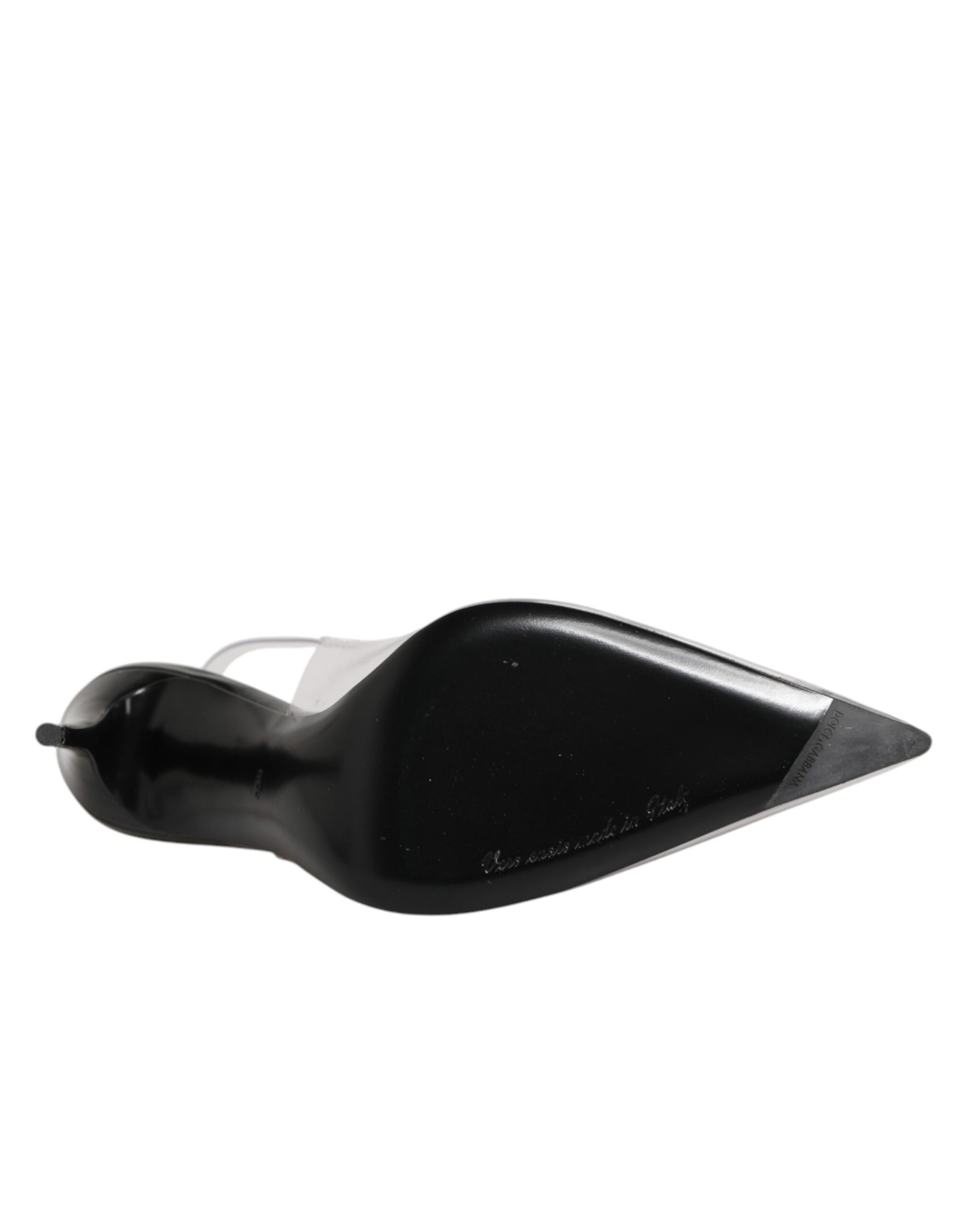 Black object on white background