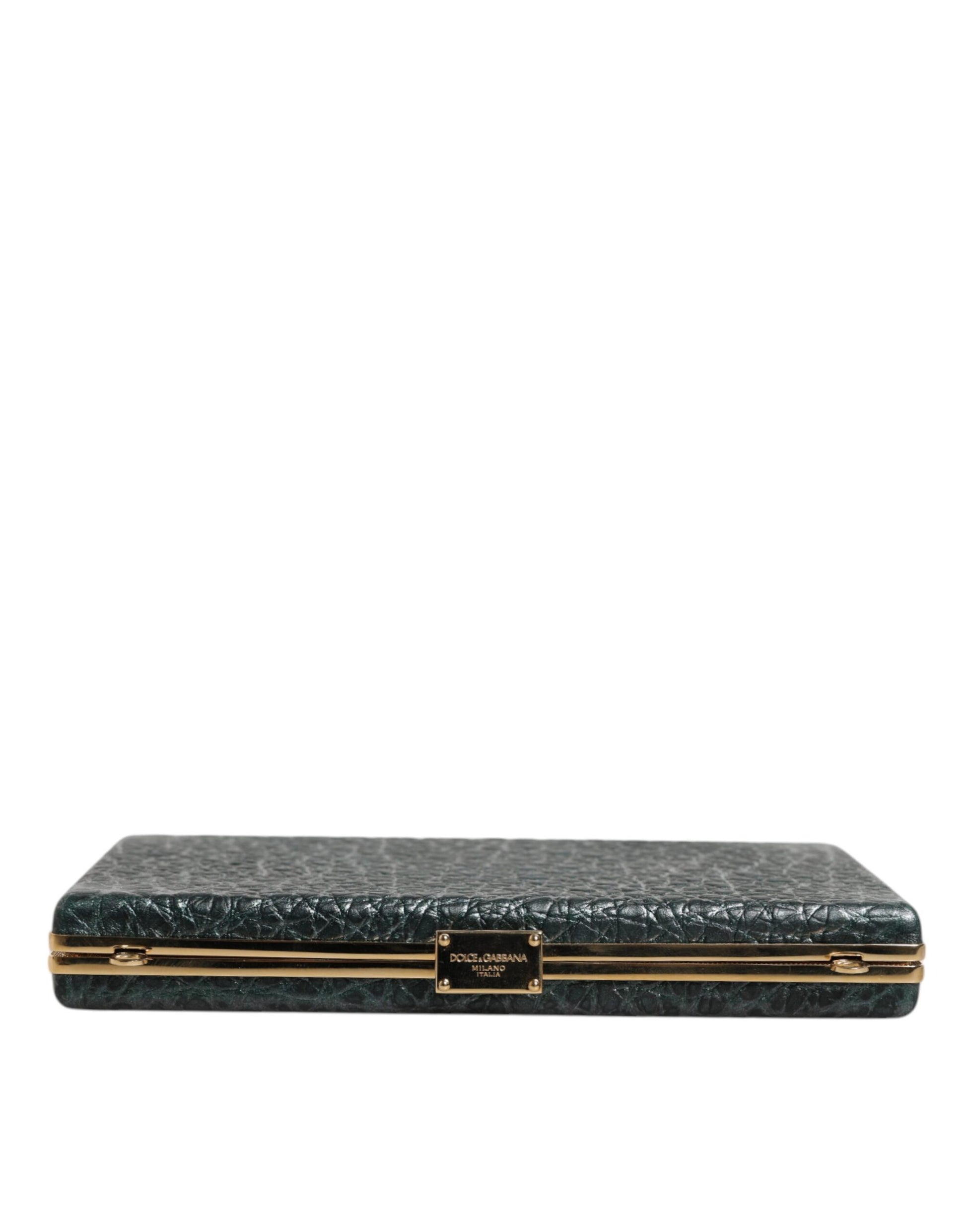 Small black case with gold trim