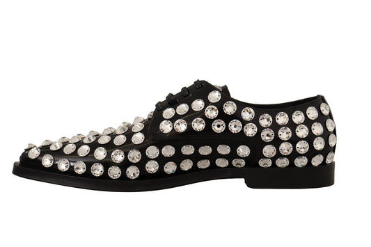 Black shoes with silver studs on top and bottom