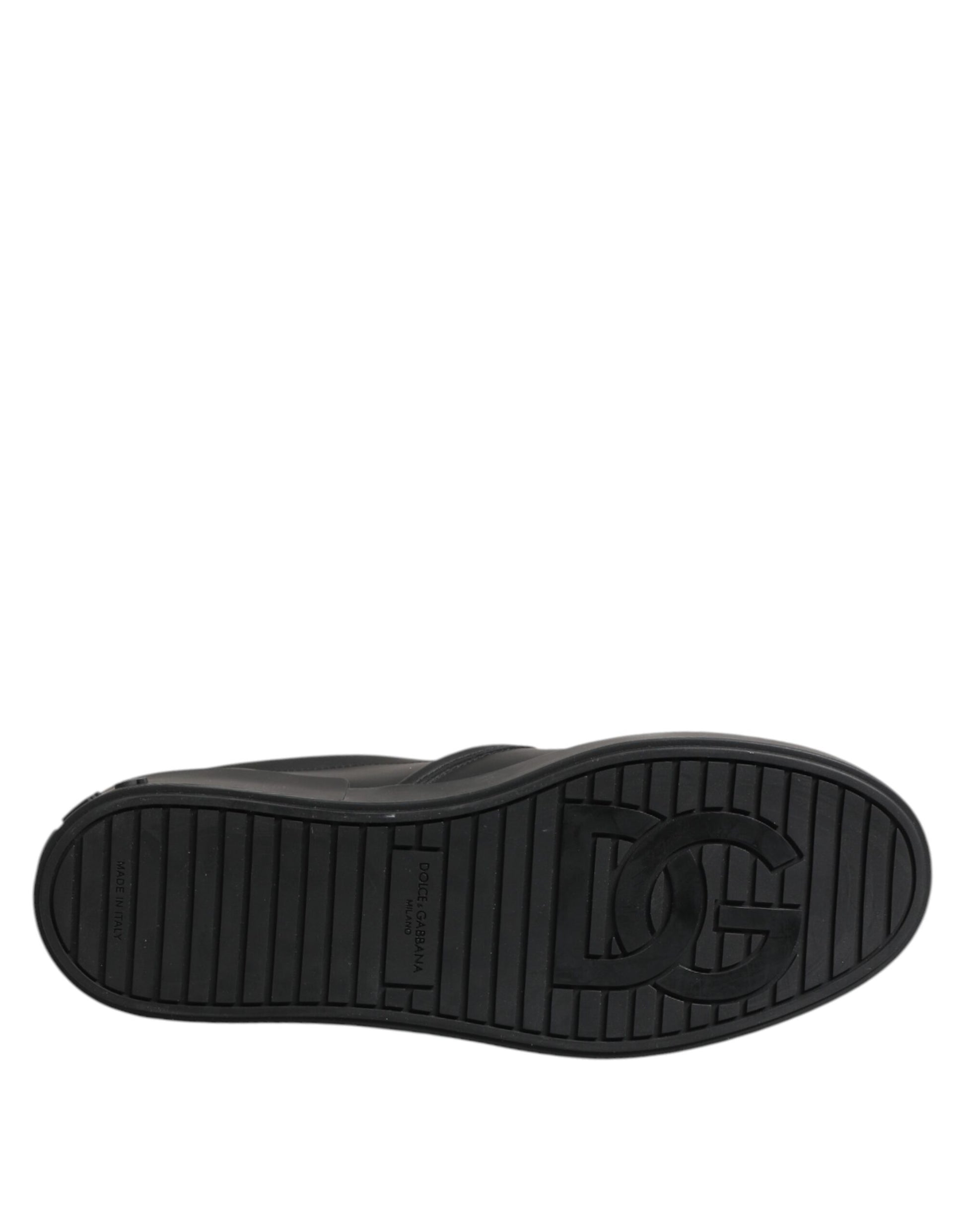 Black shoe sole on white background