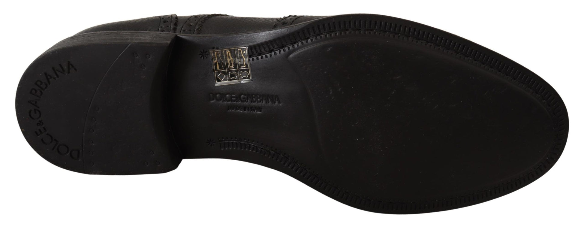 Black shoe with laces and a zipper on top