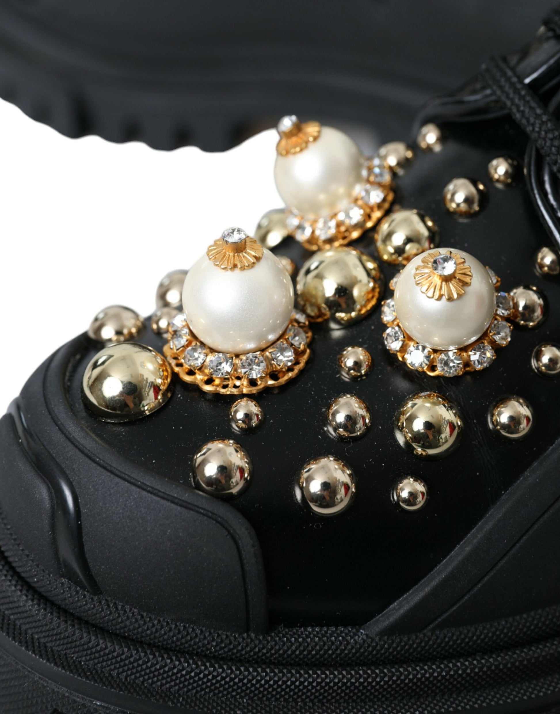 Decorative elements on a shoe