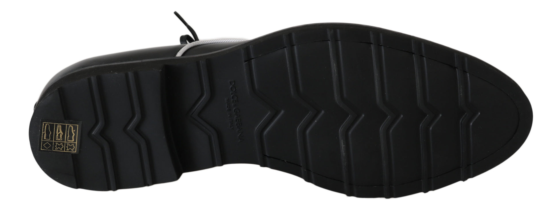 Black shoe with yellow logo on side